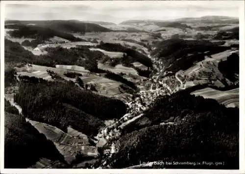 Ak Lauterbach im Schwarzwald, Fliegeraufnahme