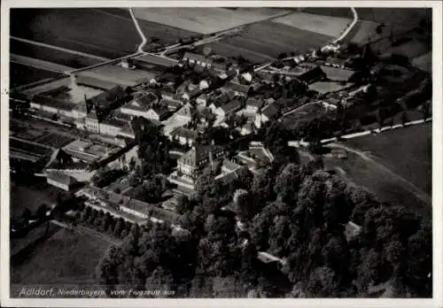 Ak Adldorf Eichendorf in Niederbayern, Fliegeraufnahme