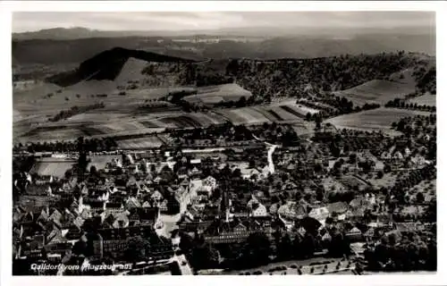 Ak Gaildorf am Kocher Württemberg, Luftaufnahme von  Felder, Wälder, Häuser