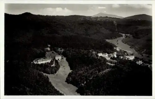 Ak Friedrichsheim Malsburg Marzell im Schwarzwald, Luisenheim, Fliegeraufnahme