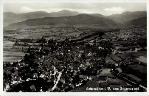 Ak Heitersheim im Schwarzwald, Fliegeraufnahme