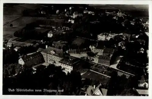 Ak Bad Wörishofen im Unterallgäu, Fliegeraufnahme