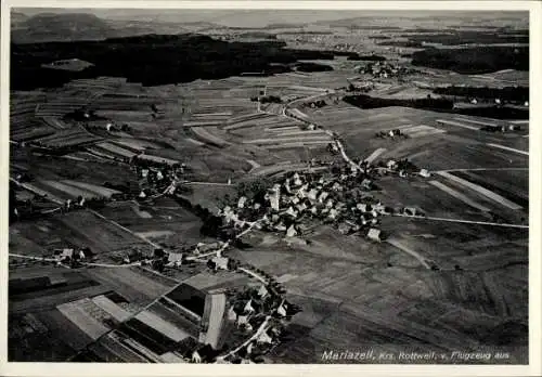 Ak Mariazell Eschbronn im Schwarzwald, Fliegeraufnahme