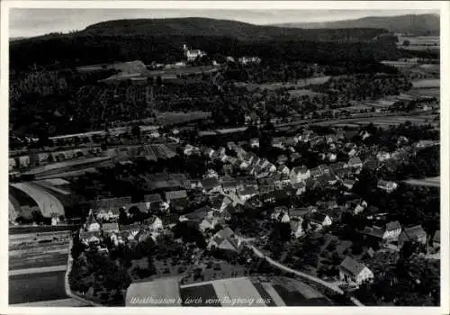 Ak Waldhausen Lorch im Remstal, Fliegeraufnahme