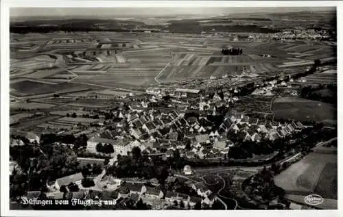 Ak Hüfingen im Schwarzwald, Fliegeraufnahme