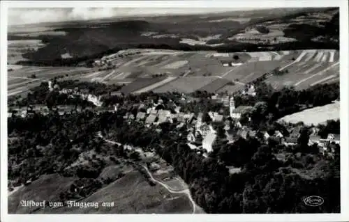 Ak Alfdorf in Württemberg, Fliegeraufnahme