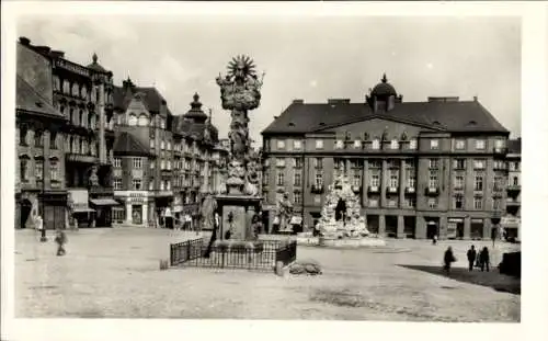 Ak Brno Brünn Südmähren, Krautmarkt