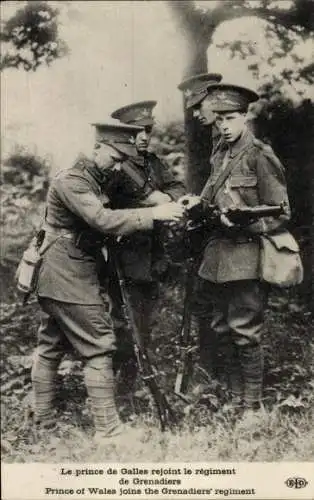 Ak Prince of Wales, Edward VIII, Grenadier-Regiment