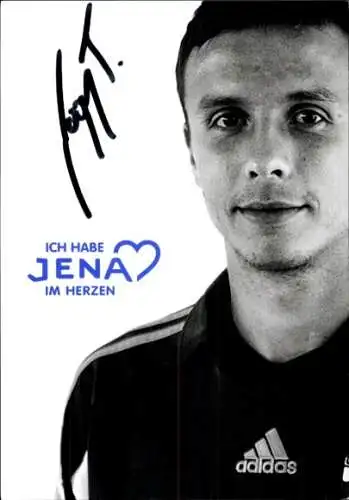 Autogrammkarte Fußballer Timo Nagy, FC Carl Zeiss Jena, Autogramm