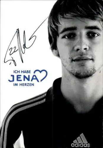 Autogrammkarte Fußballer Felix Holzner, FC Carl Zeiss Jena, Autogramm