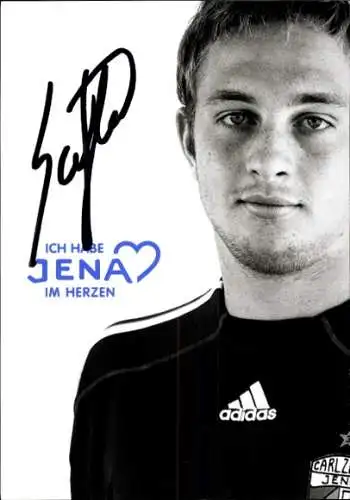 Autogrammkarte Fußballer Patrick Siefkes, FC Carl Zeiss Jena, Autogramm