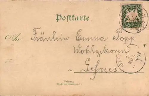 Litho Schauenstein im Frankenwald, Totalansicht