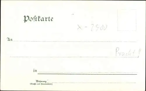 Passepartout Ak Hansestadt Rostock, Fischerbastion, Kanonen, Kriegsschiff