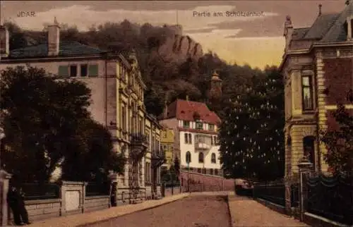 Ak Idar Oberstein an der Nahe, am Schützenhof