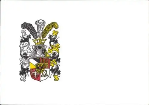 Studentika Ak Frankfurt am Main, Corps Austria, Freiherr vom Stein Straße 29, Wappen