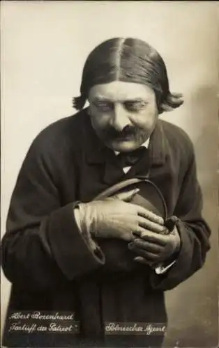 Foto Ak Schauspieler Albert Bozenhard, Tarlüff der Patriot, Polnischer Agent, Schauspielhaus Hamburg
