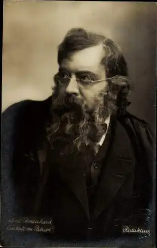 Foto Ak Schauspieler Albert Bozenhard, Tarlüff der Patriot, Portrait, Schauspielhaus Hamburg