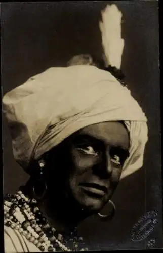 Foto Ak Schauspieler Robert Nhil, Portrait, Schauspielhaus Hamburg