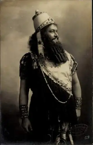 Foto Ak Schauspieler Alex Otto, Holofernes, Portrait, Schauspielhaus Hamburg