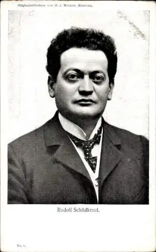 Foto Ak Schauspieler Rudolf Schildkraut, Portrait