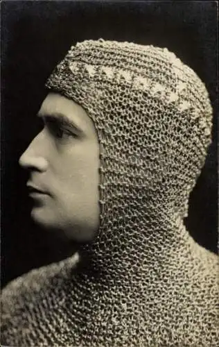 Ak Schauspieler Max Montor, Denovalin Tantris der Narr, Schauspielhaus Hamburg