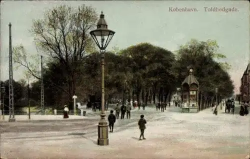 Ak København Kopenhagen Dänemark, Toldbodgade