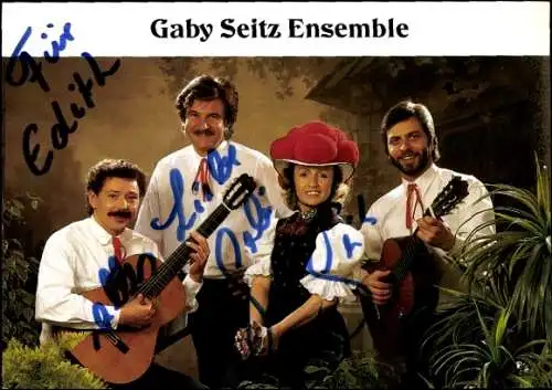 Foto Gabi Seitz Ensemble, Portrait, Autogramm