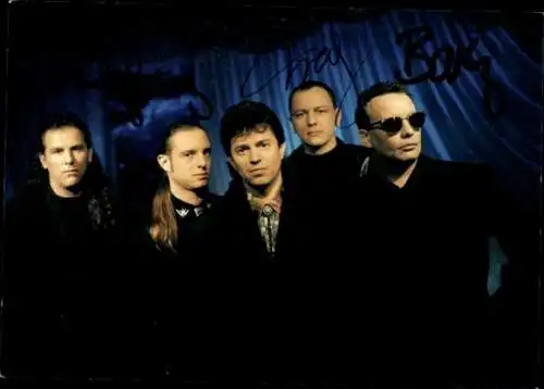 Foto Band Spider Murphy Gang, Autogramm