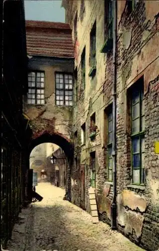 Ak Berlin Mitte, Hof im Krögel