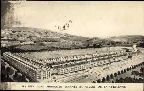 Ak Saint Étienne Loire, Manufacture Francaise d'Armes et Cycles