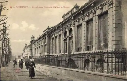 Ak Saint Étienne Loire, Manufacture Francaise d'Armes et Cycles
