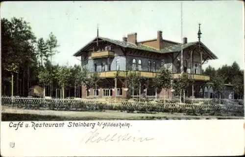 Litho Steinberg Hildesheim, Café Restaurant mit Garten