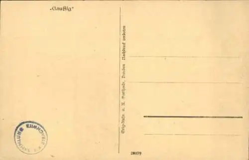 Ak Gaußig in der Oberlausitz, ,,Gaußig"