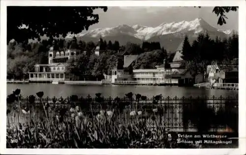 Ak Velden am Wörther See Kärnten, schöne Detailansicht