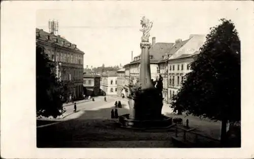 Foto Ak Šternberk Mährisch Sternberg Region Olmütz, Platz