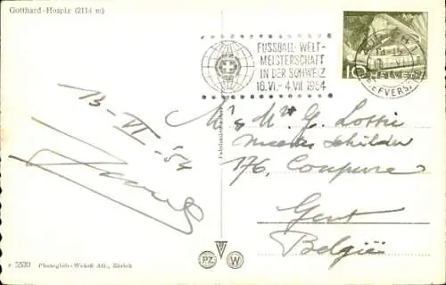 Ak Airolo Kanton Tessin Schweiz, St Gotthard Hospiz