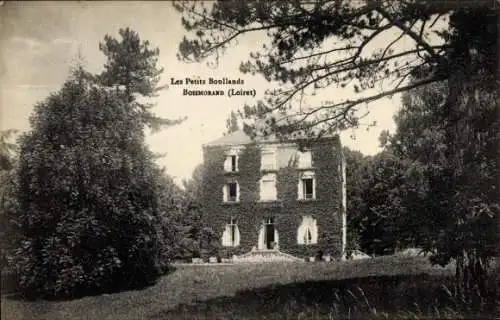 Ak Boismorand Loiret, Haus Les Petits Boullands, Bäume, Wiese