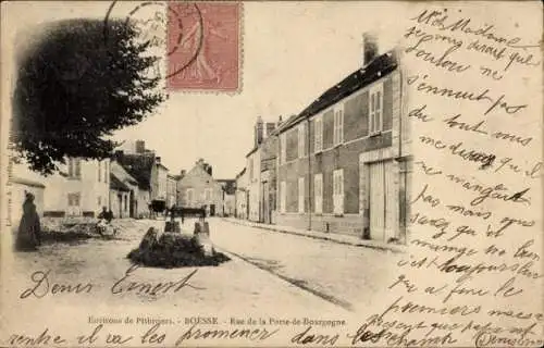 CPA Boesse Loiret, Rue de la Porte-de-Bourgogne