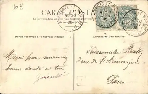 CPA Marché d'Aschères le Loiret, Rougemont