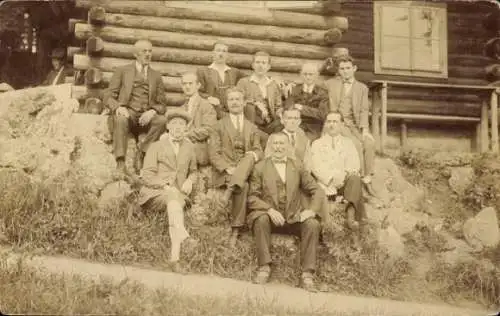 Foto Traunkirchen am Traunsee Oberösterreich, Männergruppe, Portrait