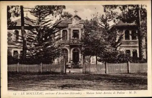 Ak Le Moulleau Gironde, Maison Saint-Antoine de Padoue