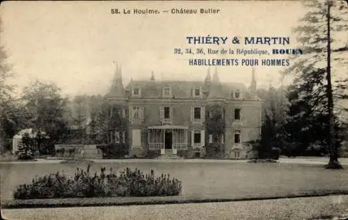 CPA Le Houlme Seine Maritime, Château Butler