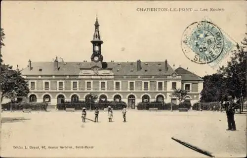 Ak Charenton le Pont Val de Marne, Schulen