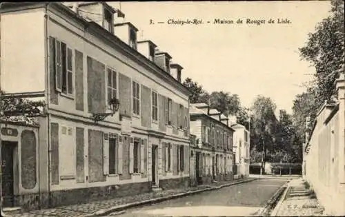 Ak Choisy le Roi Val de Marne, Maison de Rouget de Lisle