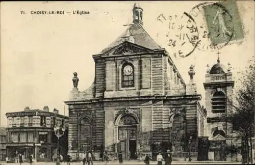 Ak Choisy le Roi Val de Marne, Kirche