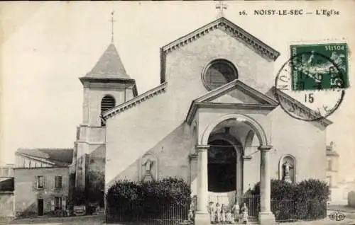 Ak Noisy le Sec Seine Saint Denis, Kirche