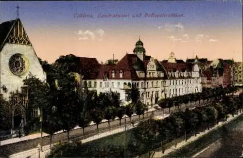 Ak Koblenz am Rhein, Landratsamt, Polizeidirektion