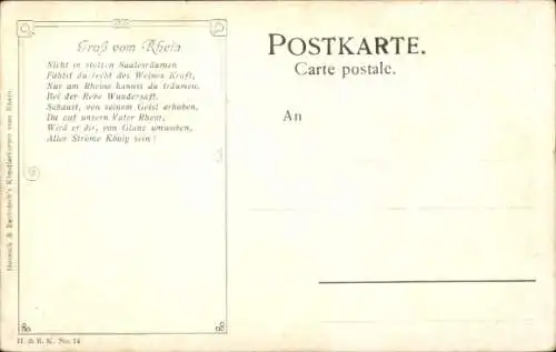 Ak Königswinter, Ruine Drachenfels