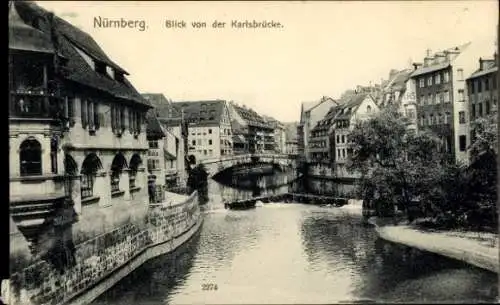 Ak Nürnberg, Karlsbrücke