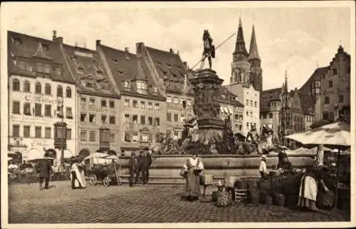 Ak Nürnberg in Mittelfranken, Hauptmark